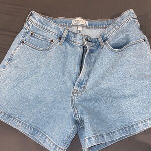 Classic Blue Denim Women's Shorts